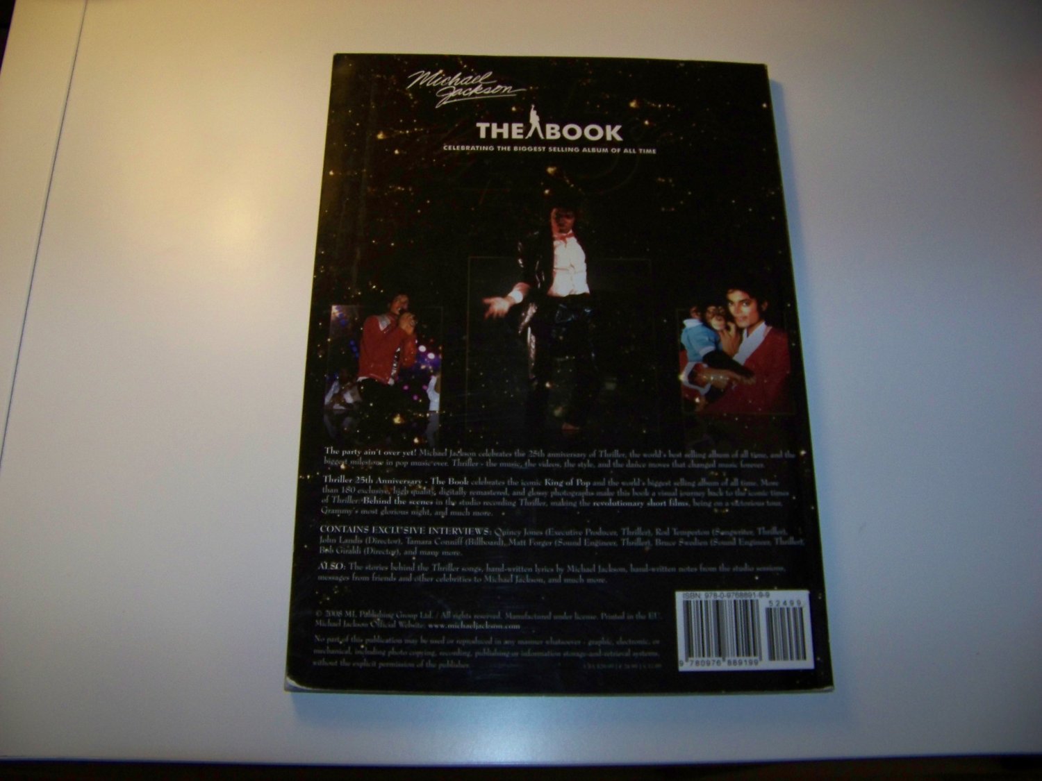 Michael Jackson +++ Thriller +++ 25th Anniversary Book +++
